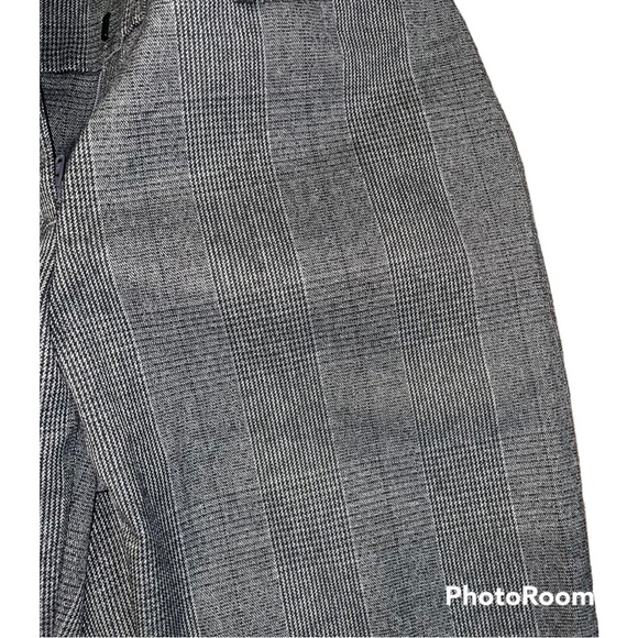 Ann Taylor Loft Julie Gray Plaid Trousers Size 0 NWT - Picture 4 of 5